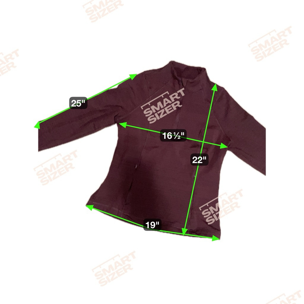 Women's Avia Long Sleeve burgundy lightweight pullover jacket! P - Picture 5 of 6